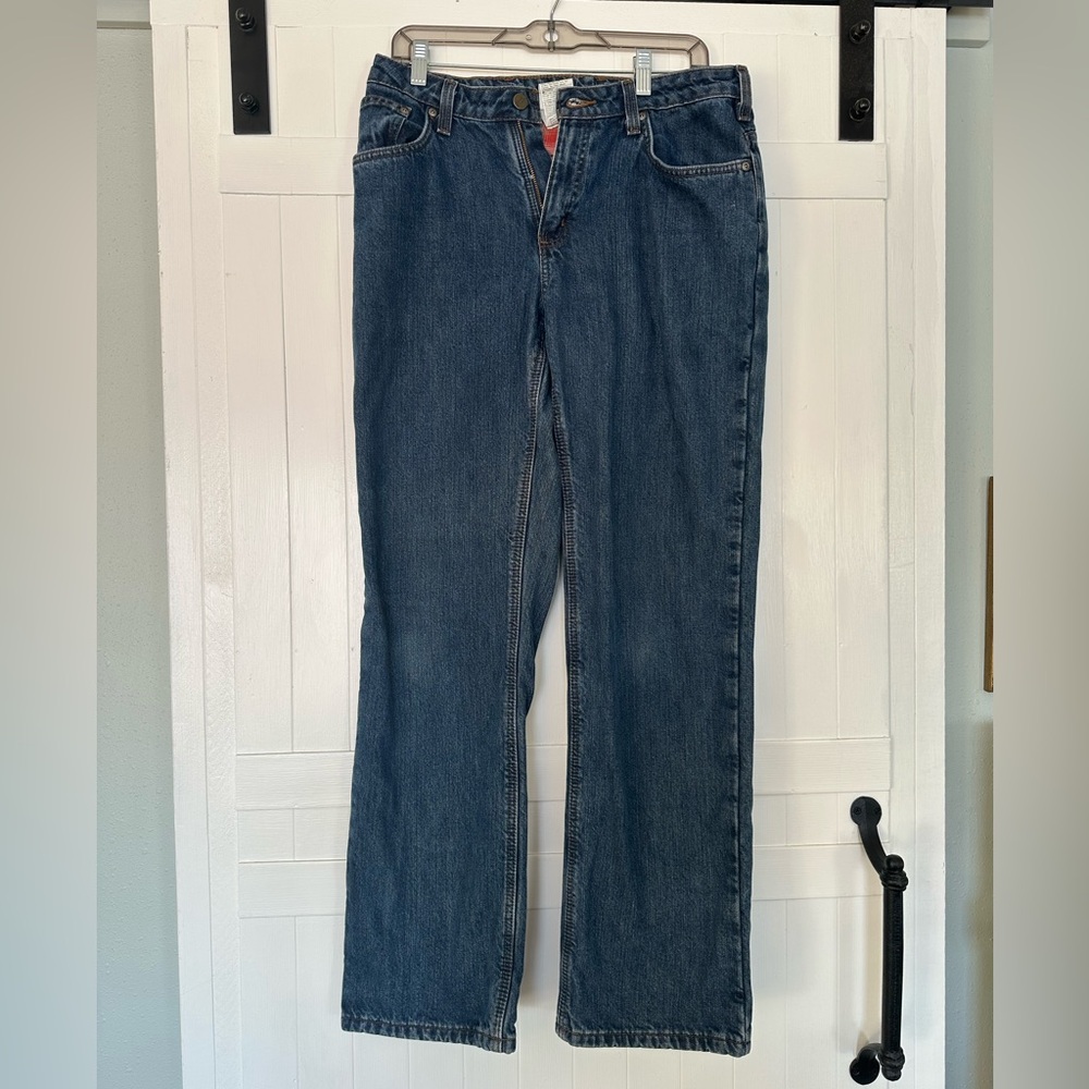 Carhartt Women's Straight Leg Blue Jeans